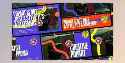 Pop Art Promo After Effect Template (Videohive 53544308) - AE Project