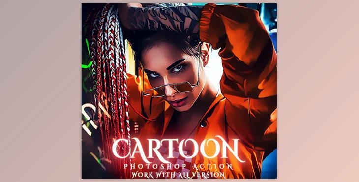 Cartoon Painting Photoshop Action GraphicRiver - 25867501