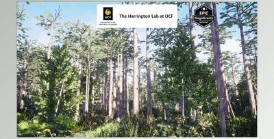 Unreal engine - Dome Swamp Habitat Brush v5.3