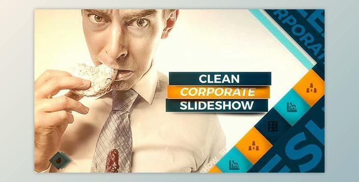 Clean Corporate Slideshow (Videohive 19245059)
