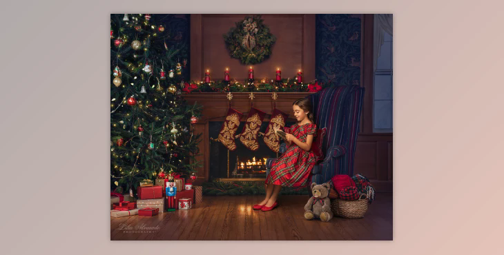 Lilia alvarado Holiday Eve Compositing Tutorial