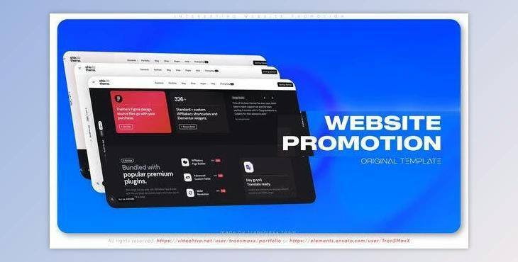 Interesting Website Promotion (Videohive 38650000) - AE Project