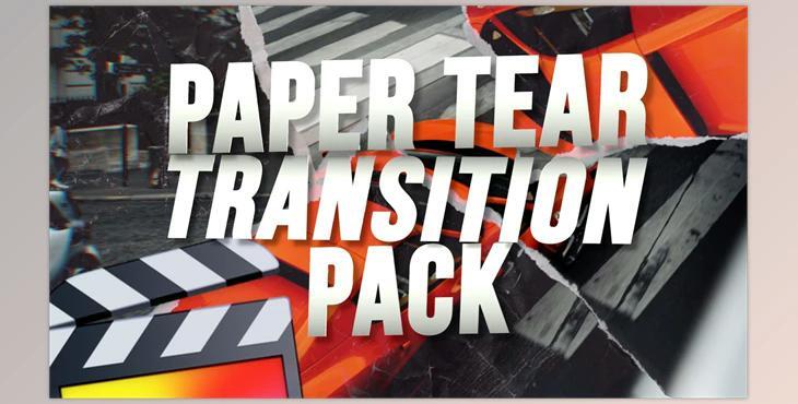 Ryan Nangle – Paper Tear Transitions – Final Cut Pro