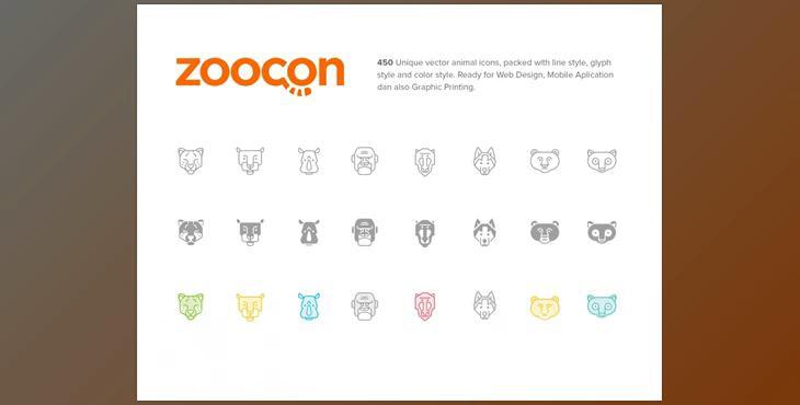 zoocon Premium Vector Animal Icons