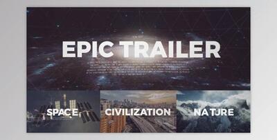 Cinematic Trailer – Epic Trailer (Videohive 20172737) - AE Project