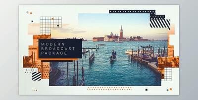 Modern Broadcast Package (Videohive 20202053) - AE Project