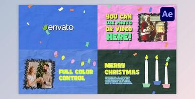 New Year Greeting Cards for After Effects (Videohive 42476412) - AE Project