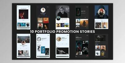 Portfolio Promotion Stories (Videohive 40693382) - AE Project