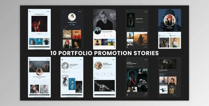 Portfolio Promotion Stories (Videohive 40693382) - AE Project