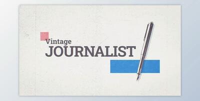 Vintage Journalist Broadcast Package (Videohive 43394021) - AE Project