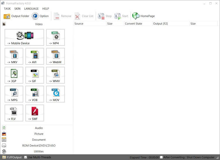 Format Factory 5.21.0 x64 + Portable