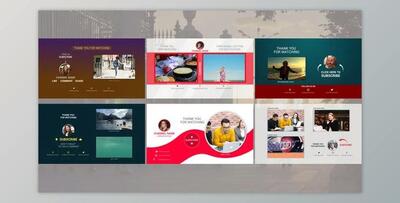 Modern End Screens (Videohive 38272680) - AE Project