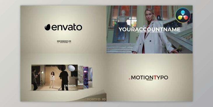 Motion Typo for DaVinci Resolve (Videohive 47408998)