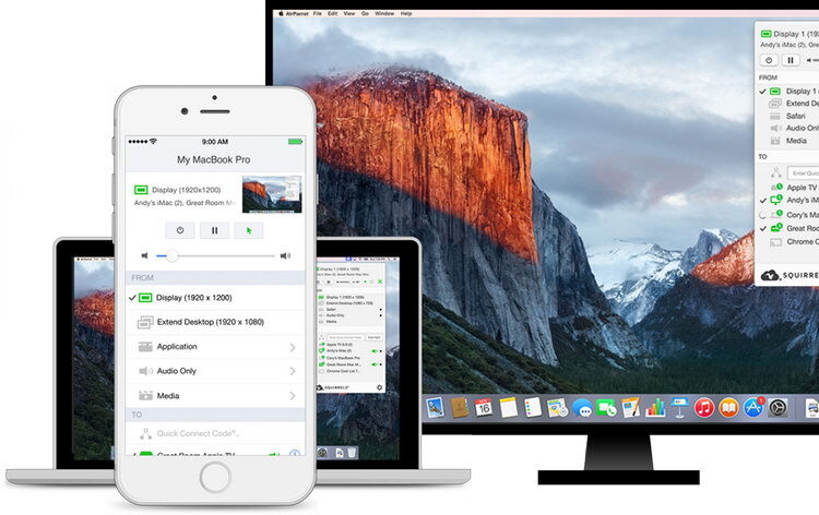 AirParrot 3.1.8.168 Win / 2.6.2 macOS