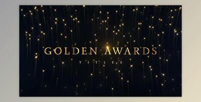 Golden Awards Titles (Videohive 52163454) - AE Project