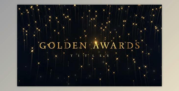 Golden Awards Titles (Videohive 52163454) - AE Project