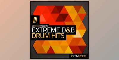 Zenhiser Extreme DnB Drum Hits (WAV)