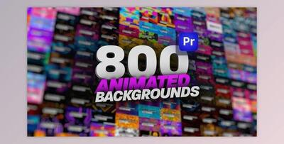 Animated Backgrounds Pack For Premiere Pro (Videohive 53718710) - PR Project
