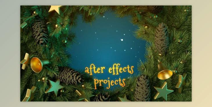 New Year card 3D / 2 (Videohive 29345879)