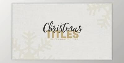 Christmas Titles (Videohive 34822715) - AE Project