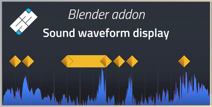 BlenderMarket – Sound Waveform Display V0.9.2