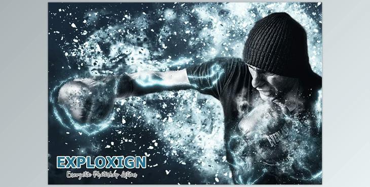 ExploXign – Energetic PS Action Creative Market - 7090483