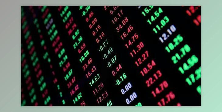 Stock market and Exchange and bid, offer, volume on display rapid change (Videohive 43414067)