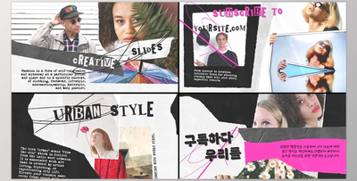 Modern Torn Paper Slides for DaVinci Resolve