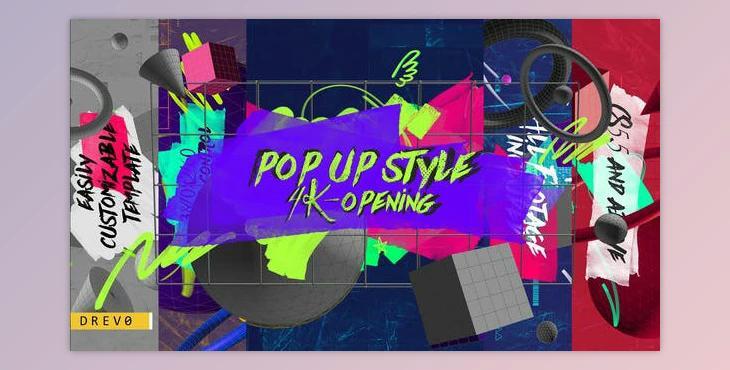 Comic Title Opener (Videohive 27031863) - AE Project