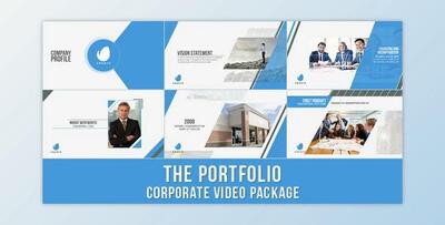 The Portfolio – Corporate Video Package (Videohive 11243766) - AE Project