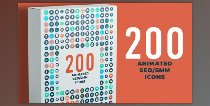 Motion Array 200 Animated Icons