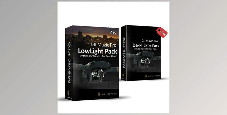 LowLight Pack For DJI Mavic Pro & Neat Video