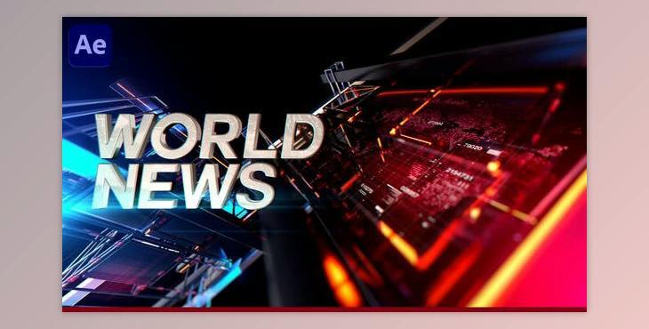 News Opener (Videohive 36507796) - AE Project