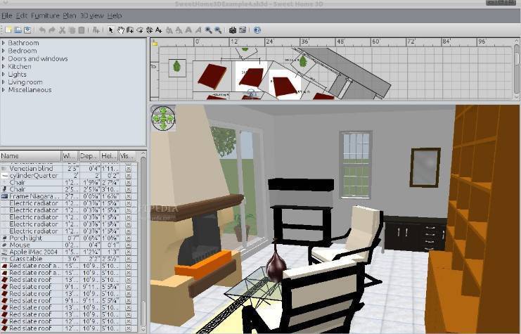 Sweet Home 3D 7.6 Win/macOS/Linux