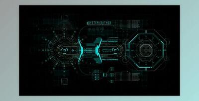 HUD Info System 3 (Videohive 44459672) - AE Project