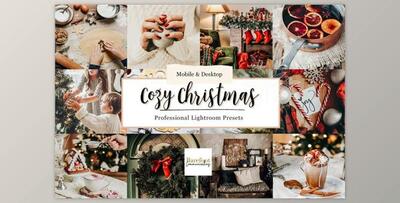 Cozy Christmas Lightroom Presets By Better-Barefoot (DNG)