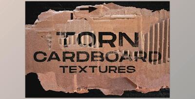 Torn cardboard textures CreativeMarket - 6115430