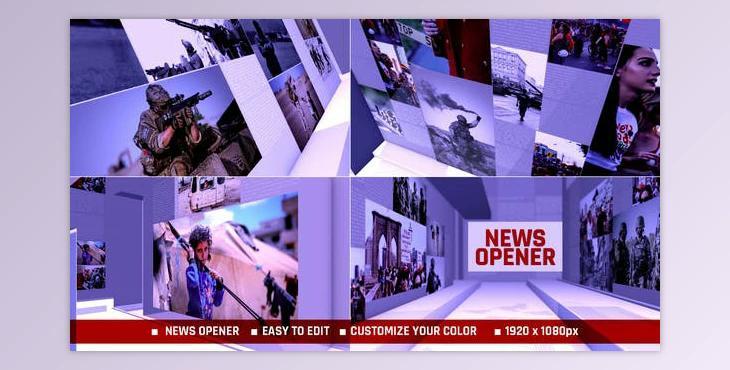 NEWS OPENER (Videohive 39542757) - AE Project