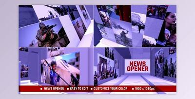 NEWS OPENER (Videohive 39542757) - AE Project
