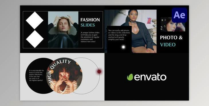 Modern Fashion Scenes for After Effects (Videohive 50863821) - AE Project