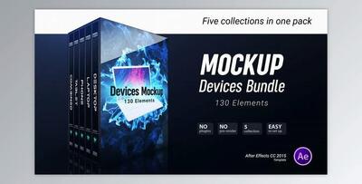 Devices Mockup Bundle (Videohive 24181625) - AE Project