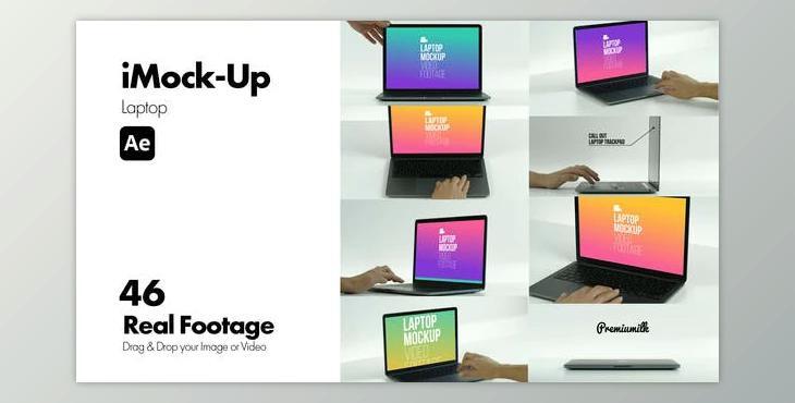 iMock-Up Laptop for After Effects (Videohive 44762438) - AE Project