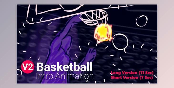 Basketball Intro Animation (Videohive 8888093) - AE Project