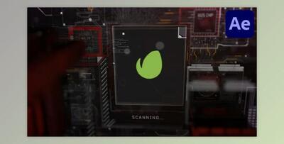 3D Hand Scan – Intro (Videohive 38536618) - AE Project