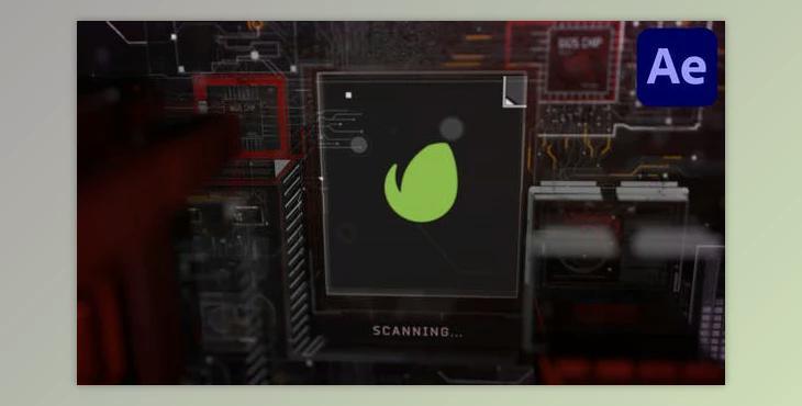 3D Hand Scan – Intro (Videohive 38536618) - AE Project