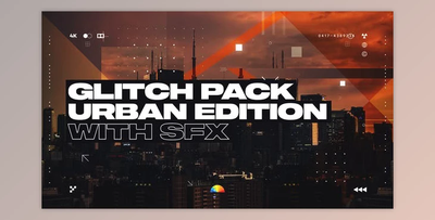 Urban Glitch Transitions (Videohive 38524191) - AE Project