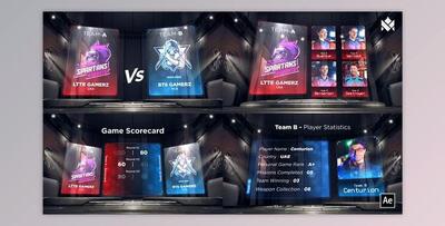 E-Sports Games Graphics Pack (Videohive 50517455) - AE Project