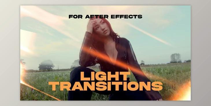 Flash Light Transitions and Overlays (Videohive 52109830) - AE Project