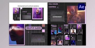 Glitch Retro Slideshow for After Effects (Videohive 47229778) - AE Project