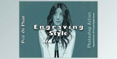 Engraving Style Photoshop Action By Studio Retouch